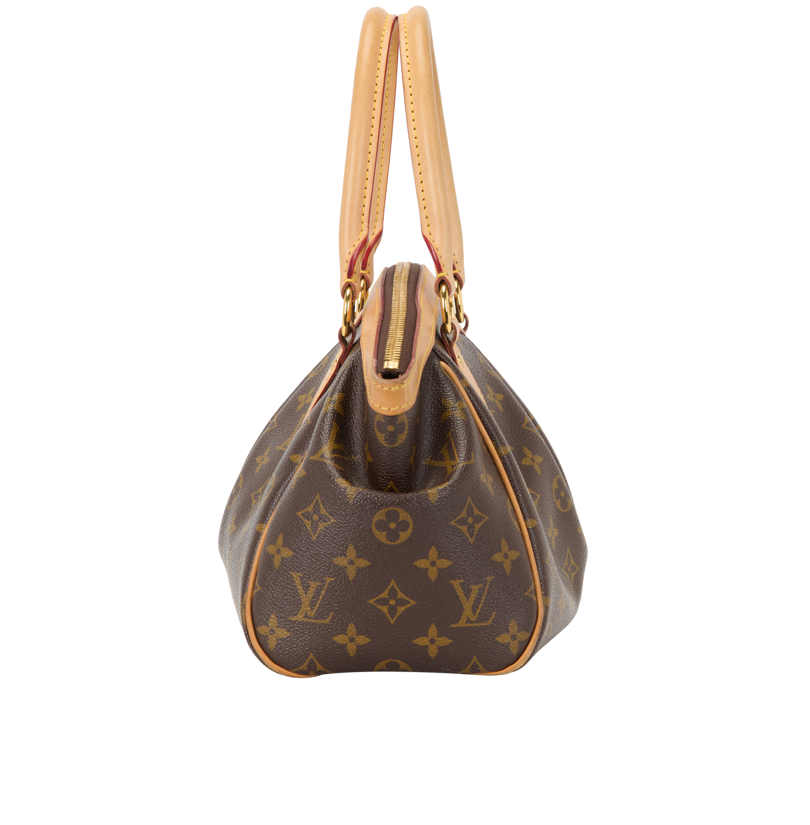 Tivoli PM, &pound;750, Handbags, Brown, Canvas, Bottom view